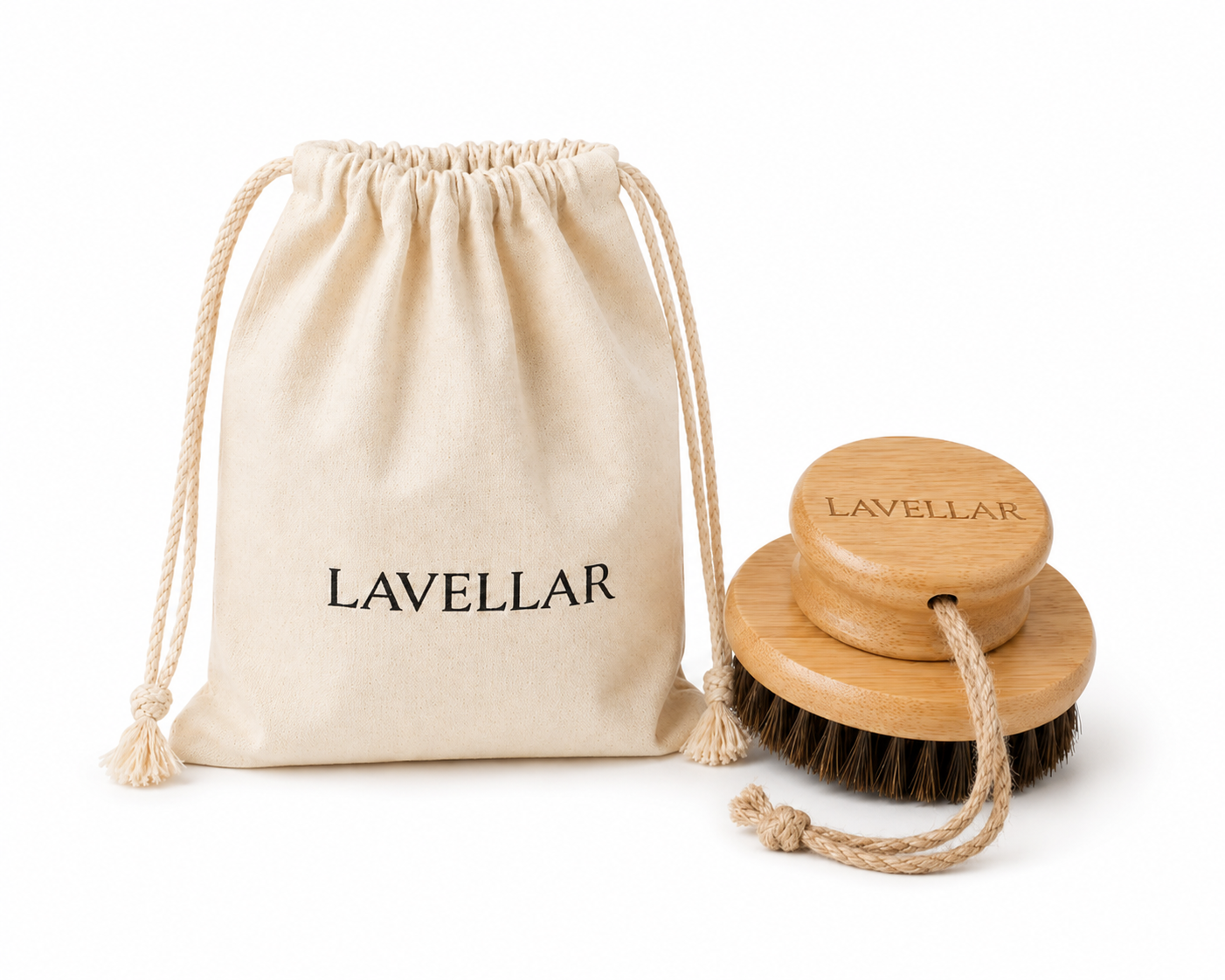 Horsehair Dry Body Brush