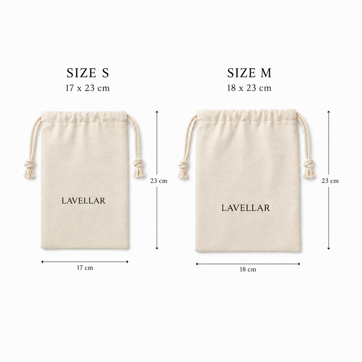 Cotton Canvas Storage Pouch