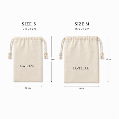 Cotton Canvas Storage Pouch