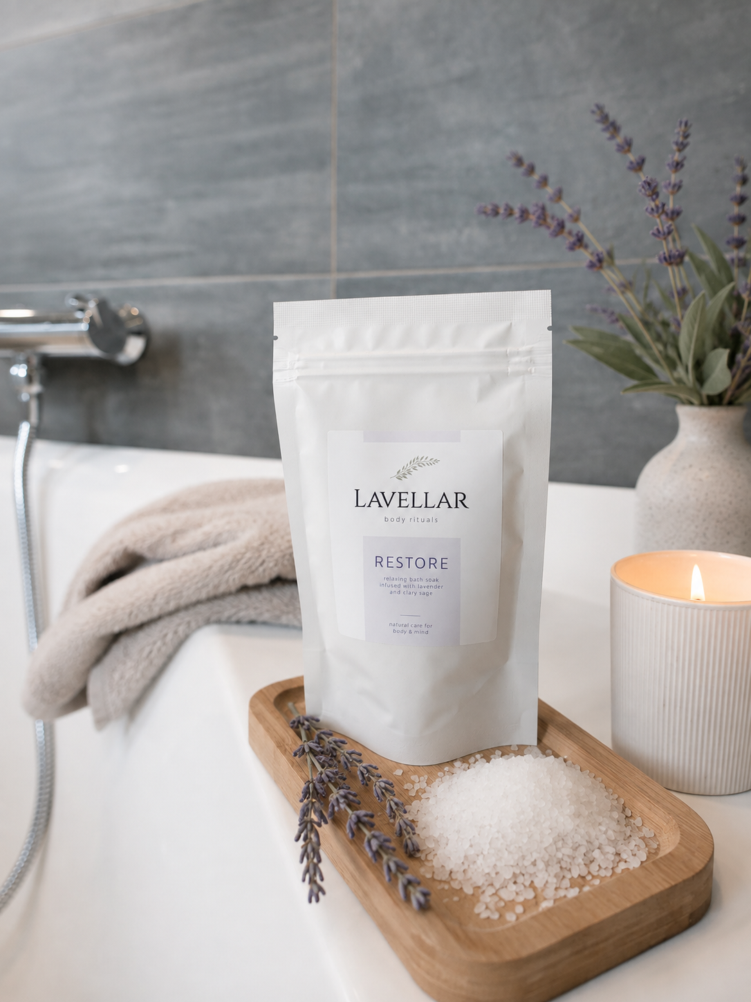 Lavender & Clary Sage Bath Soak