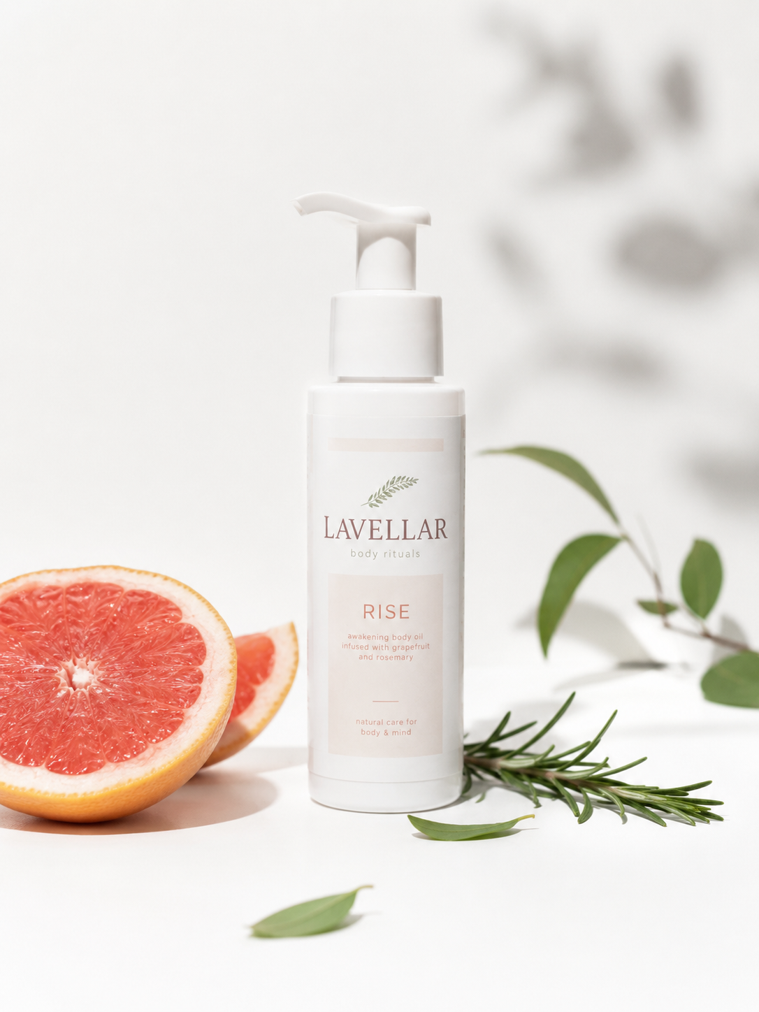 RISE Grapefruit & Rosemary Body Oil